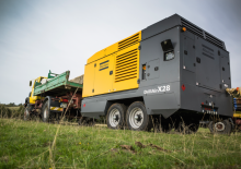 Telepített kompresszorok - dízel, elektromos, benzines Atlas Copco DrillAir X28