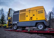 Telepített kompresszorok - dízel, elektromos, benzines Atlas Copco DrillAir Y35