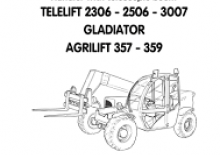Teleszkópos rakodók Terexlift Agri 357