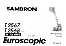 Teleszkópos rakodók Sambron T 2567
