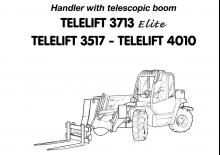 Teleszkópos rakodók Terexlift Telelift 3713 Elite