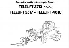 Teleszkópos rakodók Terexlift Telelift 3713 Elite