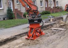 Tömörítők kotrógépekhez Kenguru TL100