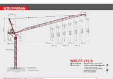 Toronydaruk - billenőgém - felülforgó Wolffkran 275 B