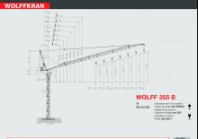 Toronydaruk - billenőgém - felülforgó Wolffkran 355 B