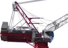 Toronydaruk - billenőgém - felülforgó TEREX CRANES CTL 260A-18