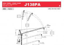 Toronydaruk - billenőgém - felülforgó Jaso J138PA.A
