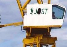 Toronydaruk - billenőgém - felülforgó Jost Cranes JTL 68.4