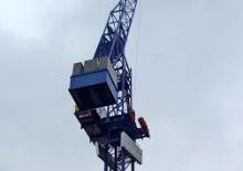Toronydaruk - billenőgém - felülforgó Jost Cranes JTL 98.4