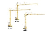 Toronydaruk - merevgém - alulforgó Liebherr 71 KR.1 (FU)