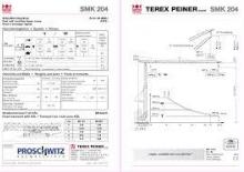 Toronydaruk - merevgém - alulforgó Terex Peiner SMK 204-2,0 m
