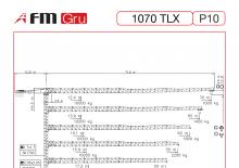 Toronydaruk - merevgém - felülforgó FM-Gru 1070 TLX P10