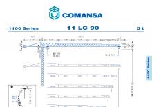 Toronydaruk - merevgém - felülforgó Comansa 11LC90
