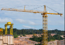 Toronydaruk - merevgém - felülforgó Liebherr 2000 HC 60 