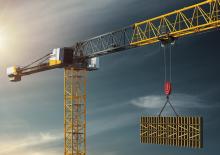 Toronydaruk - merevgém - felülforgó Liebherr 370 EC-B 12 Fibre