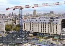 Toronydaruk - merevgém - felülforgó Liebherr 380 EC-B 12 Litronic