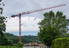 Toronydaruk - merevgém - felülforgó Wolffkran 5520 SL-6