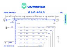 Toronydaruk - merevgém - felülforgó Comansa 5LC4510