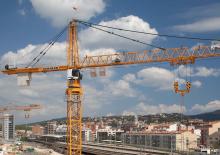 Toronydaruk - merevgém - felülforgó Liebherr 630 EC-H 50 Litronic