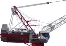 Toronydaruk - merevgém - felülforgó Terex Comedil (Zeppelin) CTL 260A-18