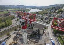 Toronydaruk - merevgém - felülforgó Terex Comedil (Zeppelin) CTT 162-8