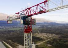 Toronydaruk - merevgém - felülforgó Terex Comedil (Zeppelin) CTT 172-8