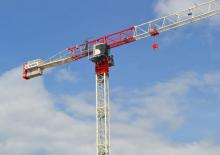 Toronydaruk - merevgém - felülforgó Terex Comedil (Zeppelin) CTT 202-08