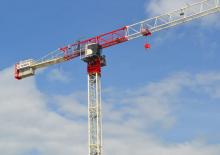 Toronydaruk - merevgém - felülforgó Terex Comedil (Zeppelin) CTT 202-8
