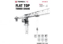 Toronydaruk - merevgém - felülforgó Terex Comedil (Zeppelin) CTT 292-12