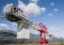 Toronydaruk - merevgém - felülforgó Terex Comedil (Zeppelin) CTT 472-20