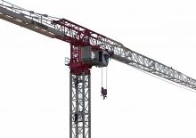 Toronydaruk - merevgém - felülforgó Terex Comedil (Zeppelin) CTT 721-40