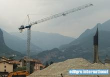 Toronydaruk - merevgém - felülforgó Edilgru E 45 10 CT