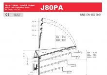 Toronydaruk - merevgém - felülforgó Jaso J80PA