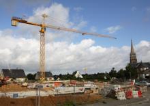 Toronydaruk - merevgém - felülforgó Potain MD 208 A