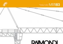 Toronydaruk - merevgém - felülforgó Raimondi MR 183-B