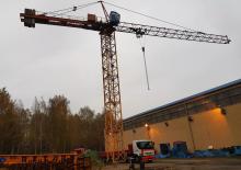 Toronydaruk - merevgém - felülforgó Terex Peiner SK 126-F-TS 18.2