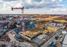 Toronydaruk - merevgém - felülforgó Terex Peiner SK 136-E-TS 18.2