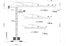 Toronydaruk - merevgém - felülforgó Terex Peiner SK 56-E-TS 10.3