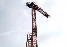 Toronydaruk - merevgém - felülforgó Terex Peiner SK 76-F-TS 10.3