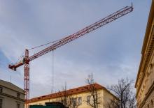 Toronydaruk - merevgém - felülforgó Wolffkran WK 71 SL