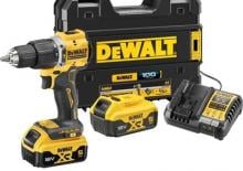 Vezetéknélküli fúrók és csavarbehajtók DEWALT DCD100YP2T-QW