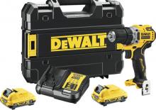 Vezetéknélküli fúrók és csavarbehajtók DEWALT DCD701D2-QW