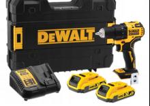Vezetéknélküli fúrók és csavarbehajtók DEWALT DCD708D2T-QW