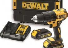 Vezetéknélküli fúrók és csavarbehajtók DEWALT DCD778S2T-QW