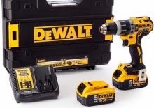 Vezetéknélküli fúrók és csavarbehajtók DEWALT DCD796P2-QW