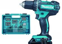 Vezetéknélküli fúrók és csavarbehajtók Makita DDF482RFX1