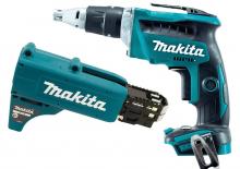 Vezetéknélküli fúrók és csavarbehajtók Makita DFS452ZJX2