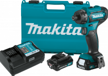 Vezetéknélküli fúrók és csavarbehajtók Makita FD10R1