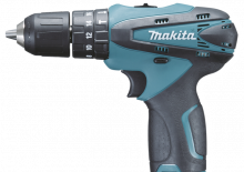 Vezetéknélküli fúrók és csavarbehajtók Makita HP330DWE