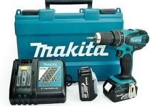 Vezetéknélküli fúrók és csavarbehajtók Makita HP347D 